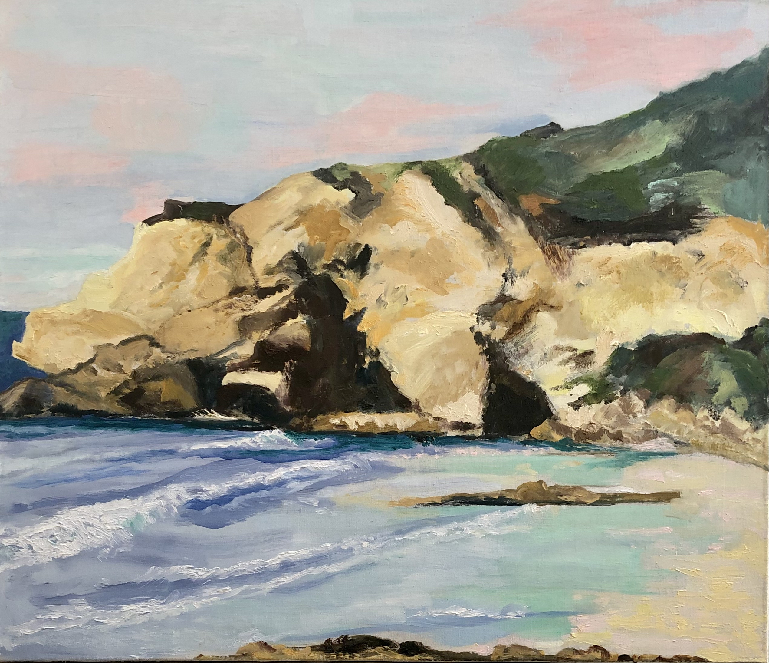 Image of - Crystal Cove on a Warm Day