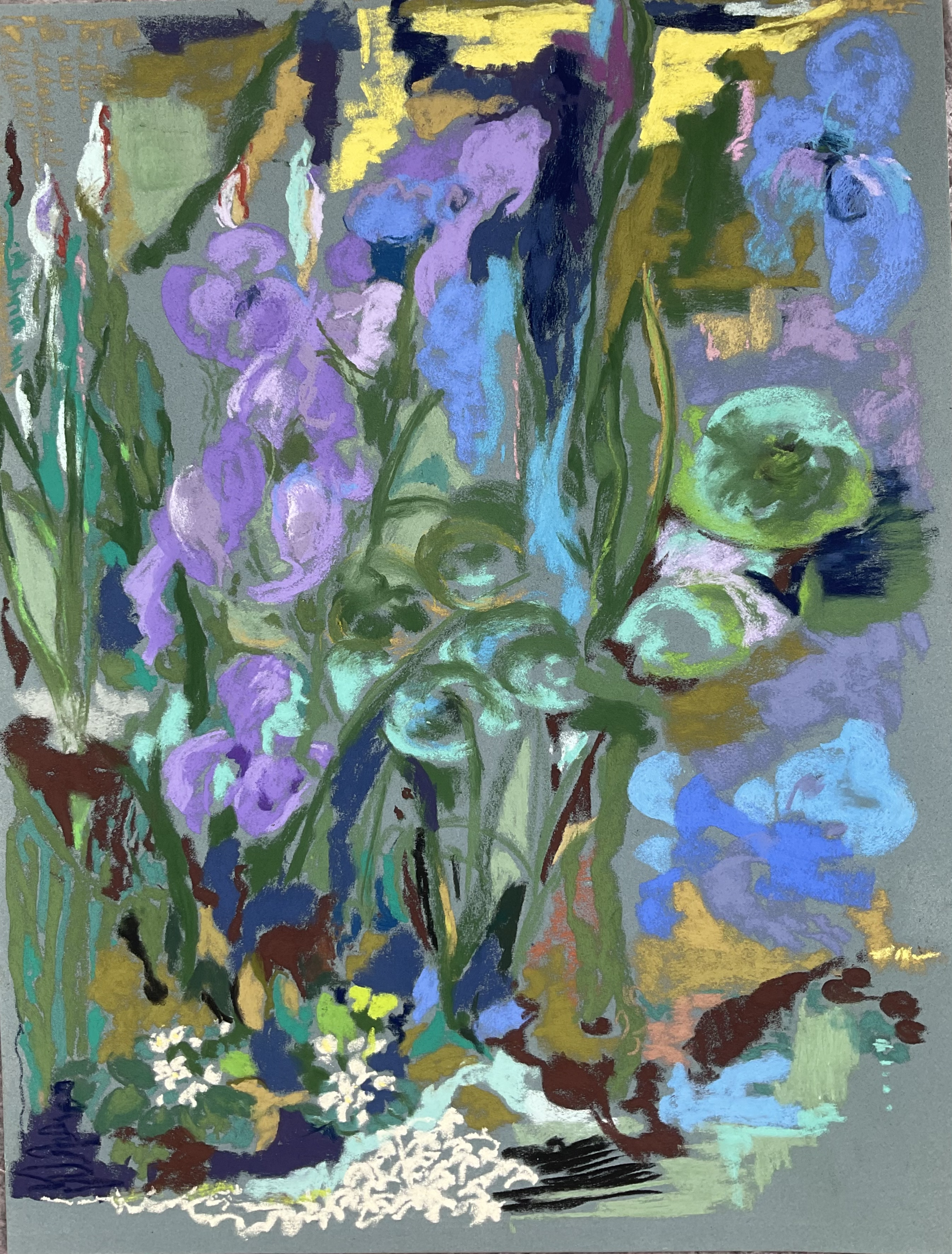 Image of - Blue Iris in Palazzo Reale